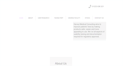 Desktop Screenshot of harvey-medical.com